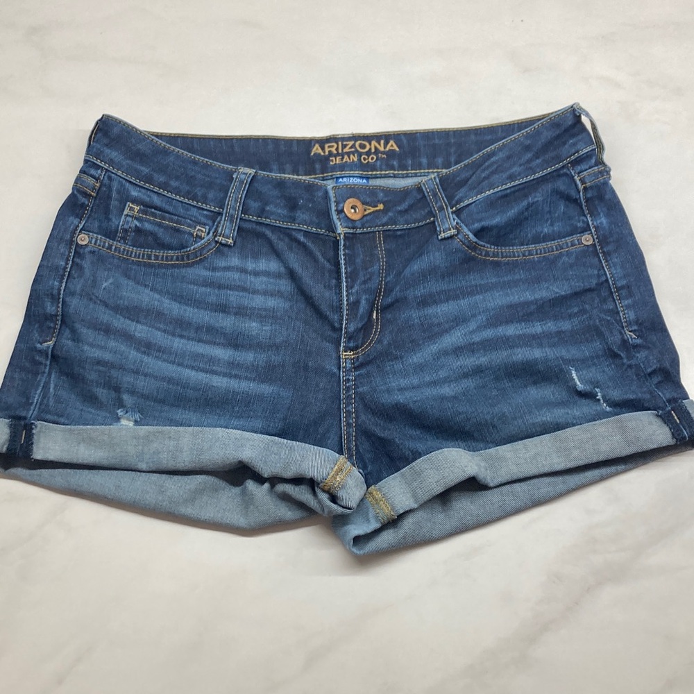 Arizona Jean Company Dark Blue Jean Shorts